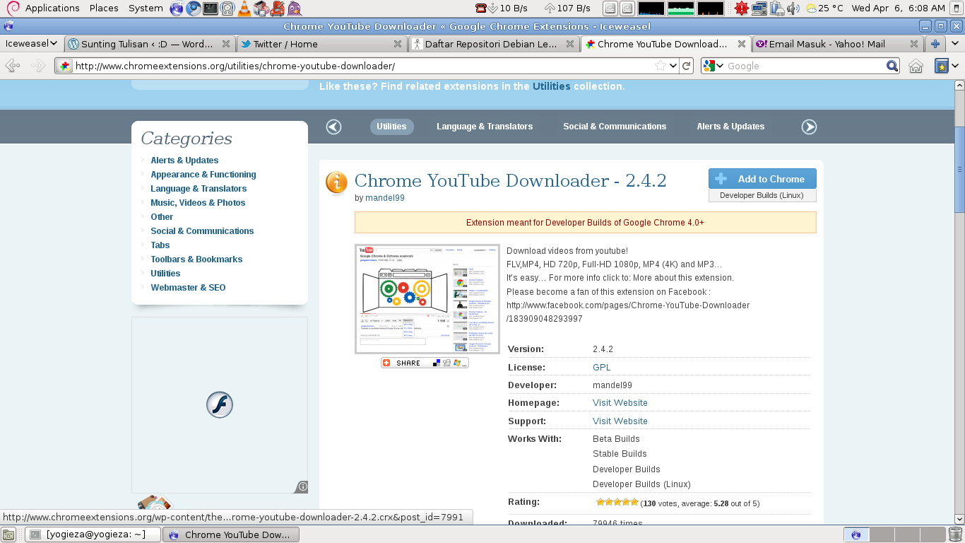 youtube mp4 video downloader chrome